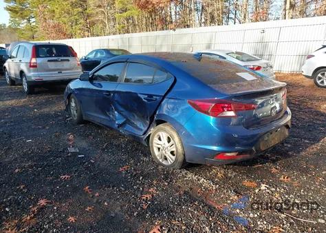 2020 Hyundai Elantra Sel из США, поврежденный, VIN 5NPD84LF5LH579771